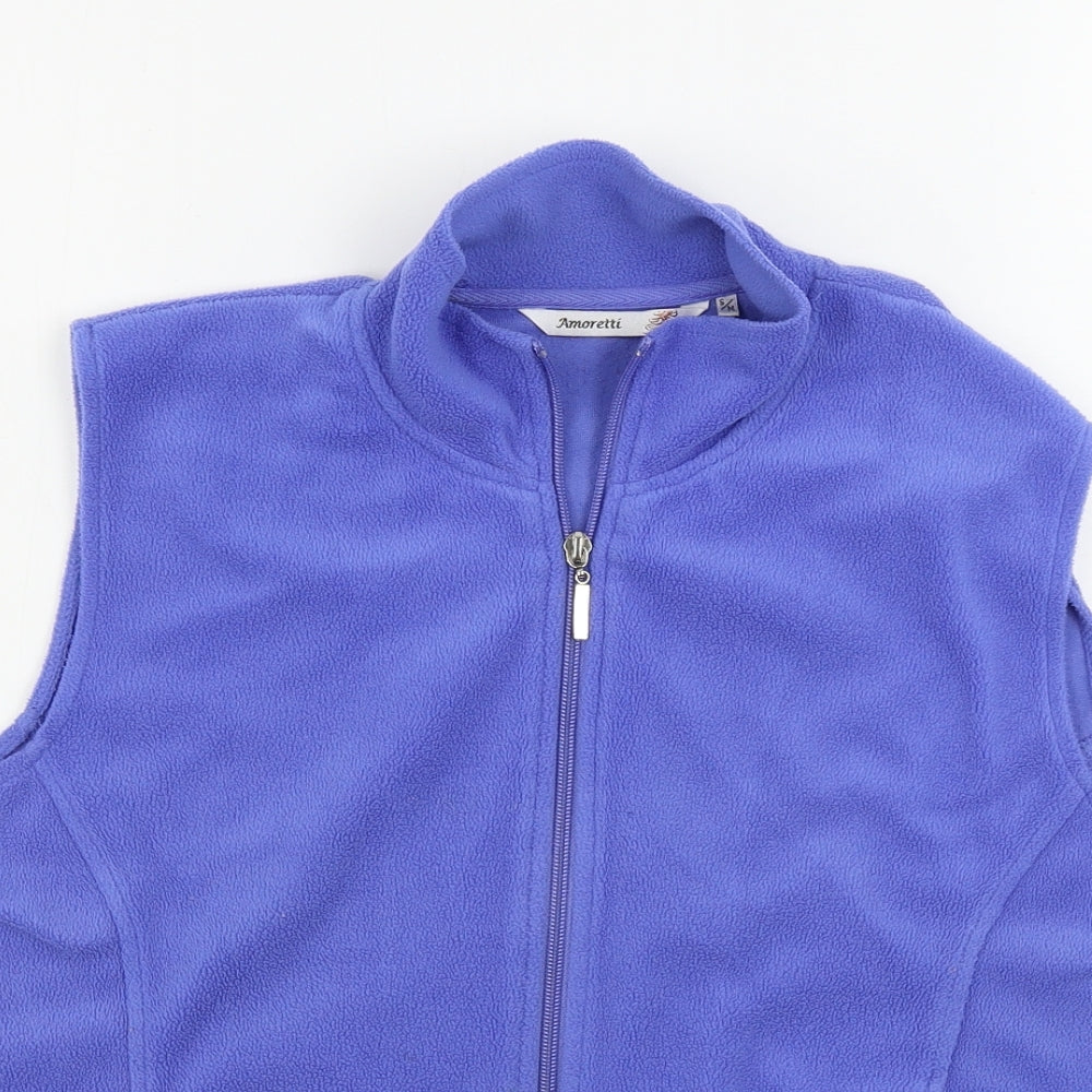 Womens UK Size M Amoretti Blue Gilet