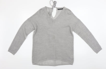 Womens UK Size 8 Select Grey Pullover Jumper