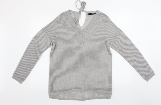 Womens UK Size 8 Select Grey Pullover Jumper