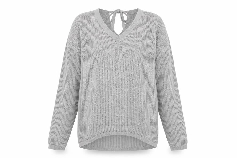 Womens UK Size 8 Select Grey Pullover Jumper