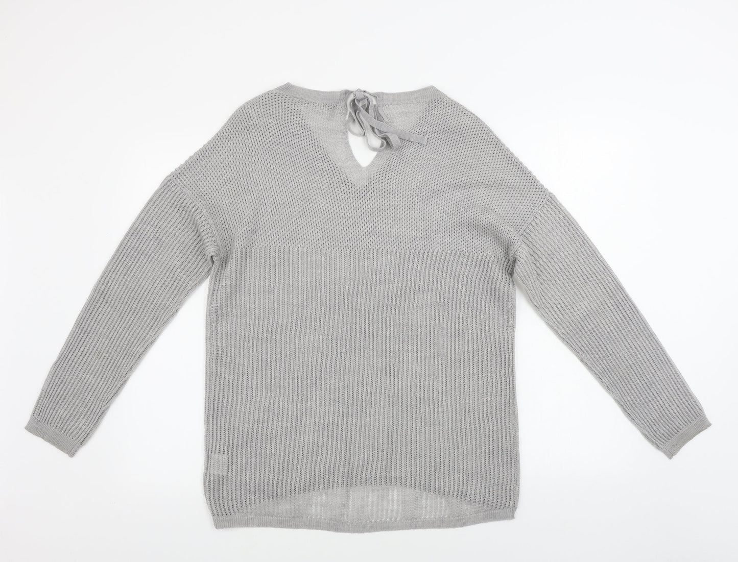 Womens UK Size 8 Select Grey Pullover Jumper