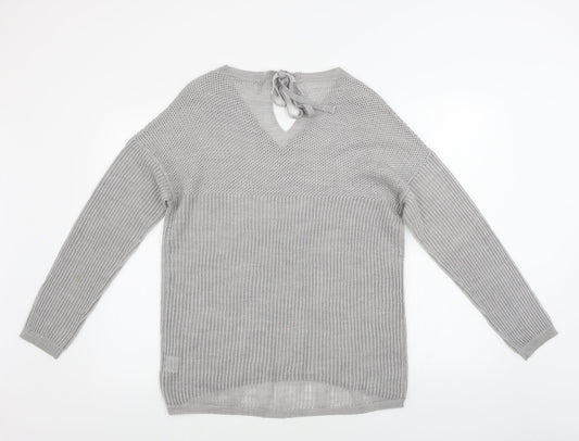Womens UK Size 8 Select Grey Pullover Jumper