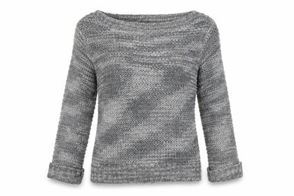 Womens UK Size 10 Papaya Grey Pullover Jumper
