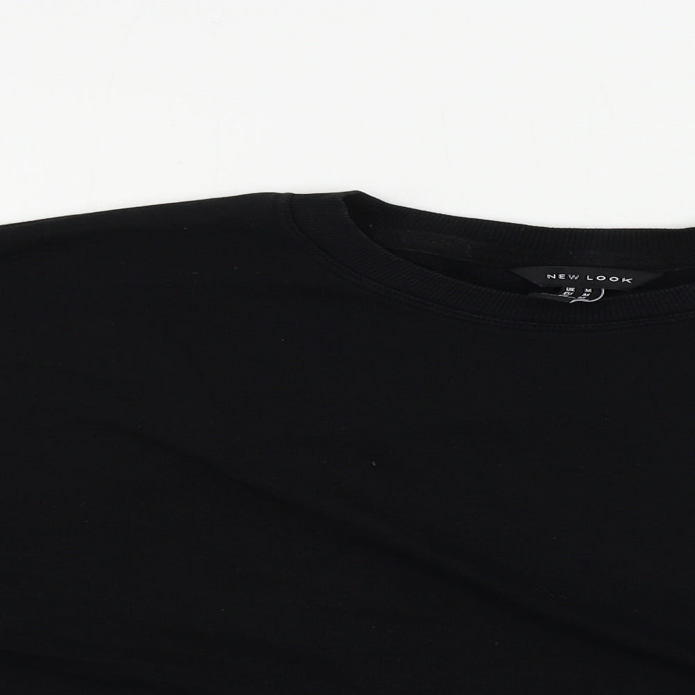 Womens UK Size M New Look Black Pullover Jumper
