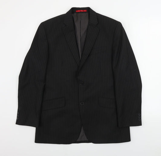 Mens UK Size 38 Burton Regular Black Suit Jacket