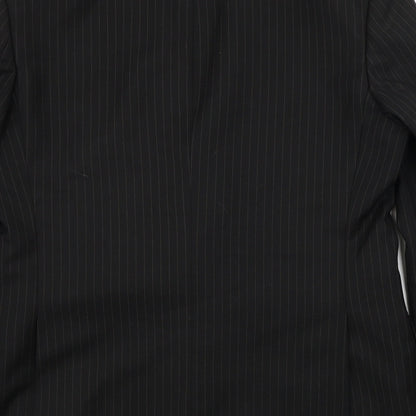Mens UK Size 38 Burton Regular Black Suit Jacket