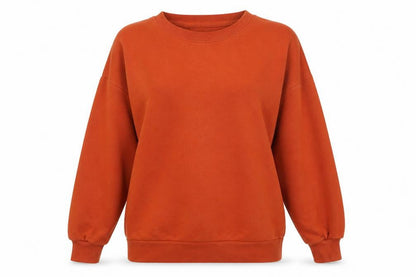 Womens UK Size 10 New Look Orange Pullover Jumper