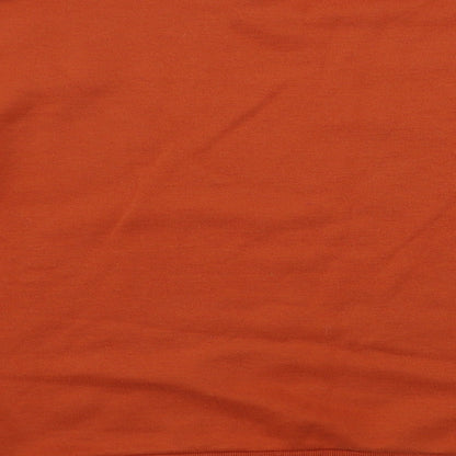 Womens UK Size 10 New Look Orange Pullover Jumper