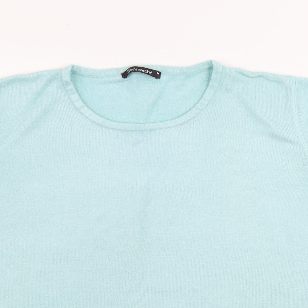 Womens UK Size M Bonmarché Blue Pullover Jumper