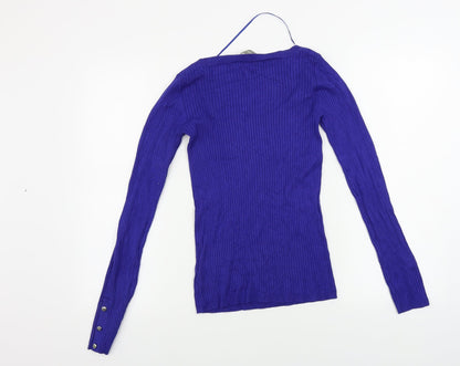 Oasis  Womens Blue   Pullover Jumper Size S