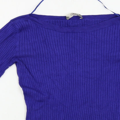 Oasis  Womens Blue   Pullover Jumper Size S
