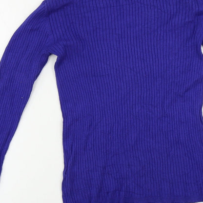 Oasis  Womens Blue   Pullover Jumper Size S