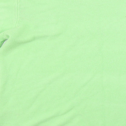 Womens UK Size 16 Papaya Green Pullover Jumper