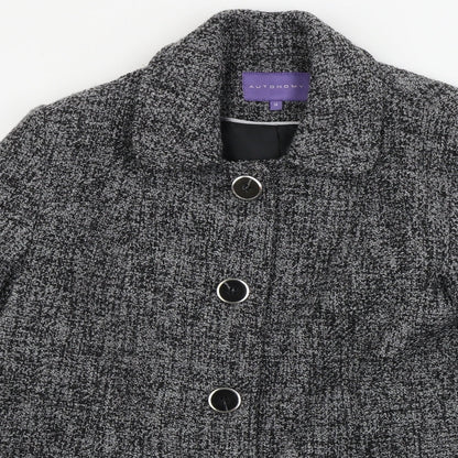 Anthology  Womens Grey   Jacket Coat Size 14