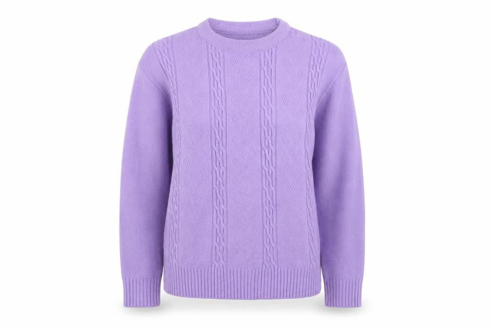 Womens UK Size M choice Purple Pullover Jumper