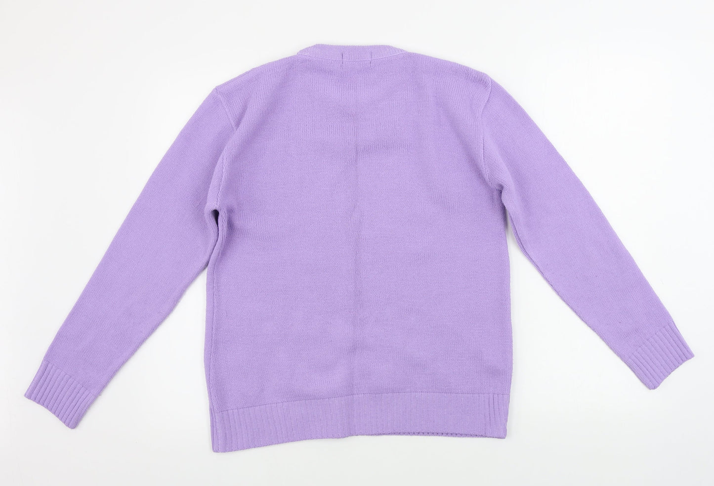 Womens UK Size M choice Purple Pullover Jumper