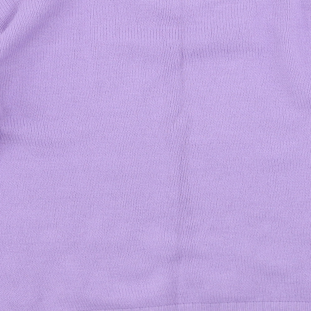 Womens UK Size M choice Purple Pullover Jumper