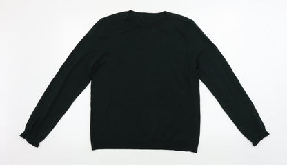 Womens UK Size 18 Warehouse Green Pullover Jumper