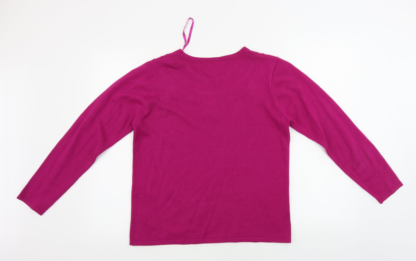 Womens UK Size M Fay Louise Purple Pullover Jumper