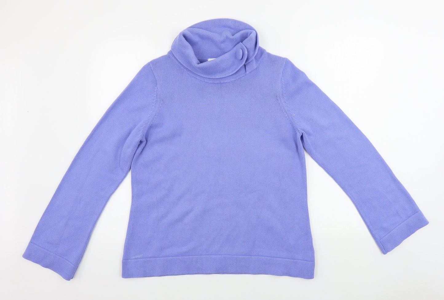 Womens UK Size 16 Marks and Spencer Blue Pullover Jumper