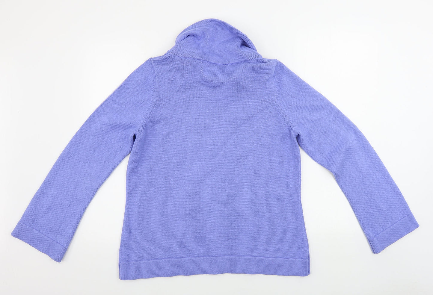 Womens UK Size 16 Marks and Spencer Blue Pullover Jumper