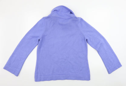 Womens UK Size 16 Marks and Spencer Blue Pullover Jumper