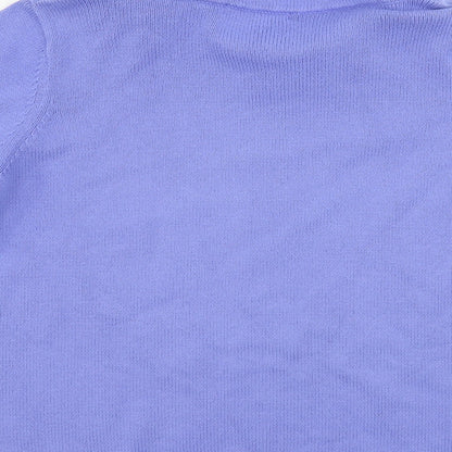 Womens UK Size 16 Marks and Spencer Blue Pullover Jumper
