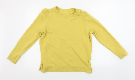 TU Womens Yellow   Pullover Jumper Size 12