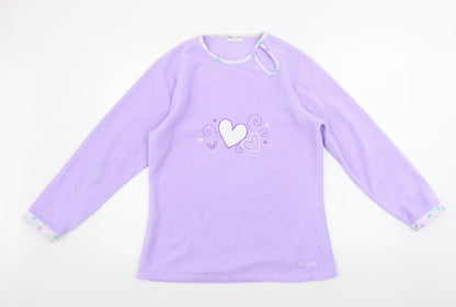 Night & Day  Womens Purple   Pullover Jumper Size S