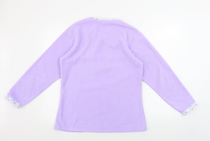Night & Day  Womens Purple   Pullover Jumper Size S