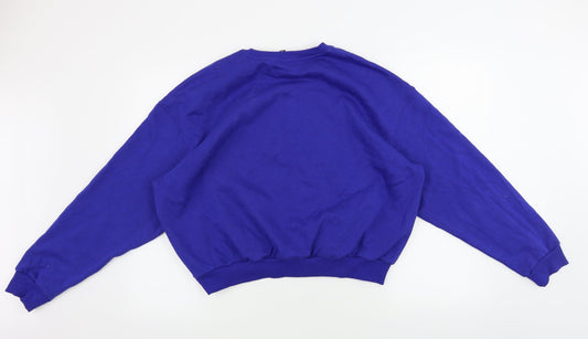 Womens UK Size XL H&M Blue Pullover Jumper