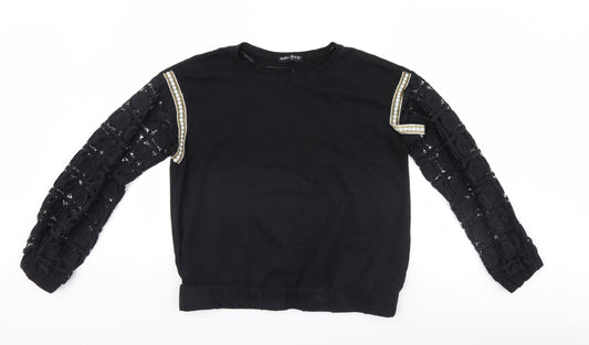 Womens UK Size M Select Black Pullover Jumper