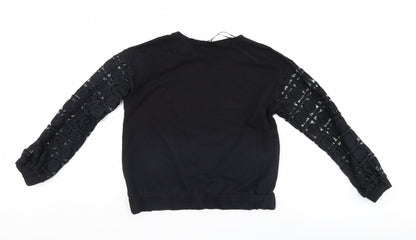 Womens UK Size M Select Black Pullover Jumper