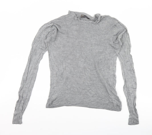 Primark Womens Grey   Pullover Jumper Size M