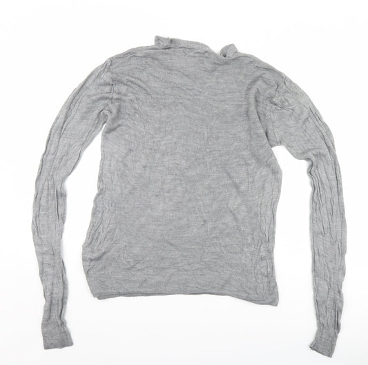 Primark Womens Grey   Pullover Jumper Size M