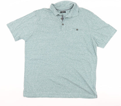 M&Co Mens Green    Polo Size L
