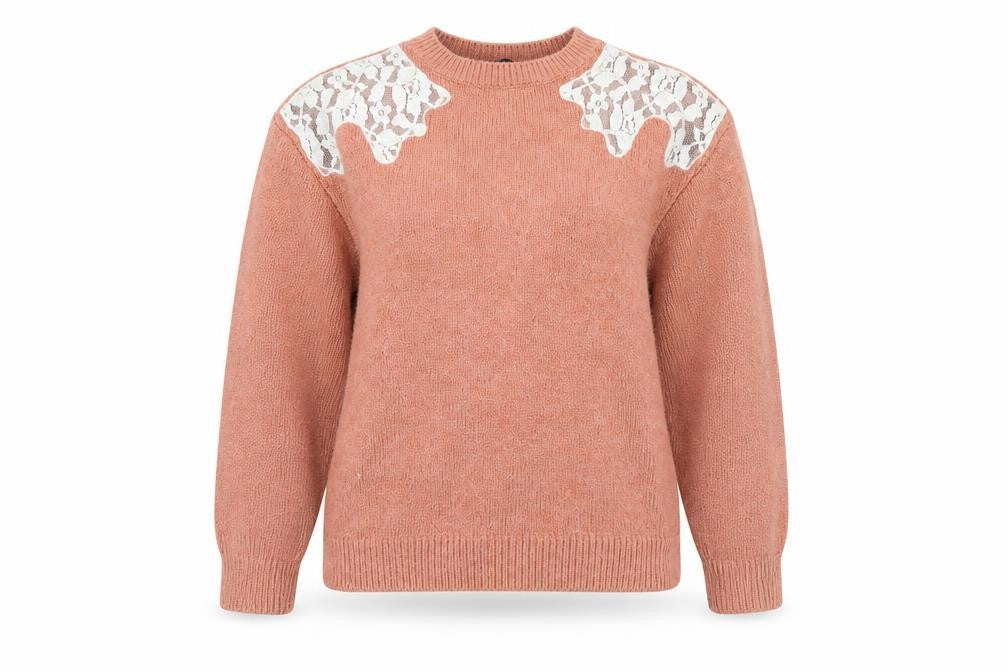 Womens UK Size M Marks and Spencer Orange Pullover Jumper