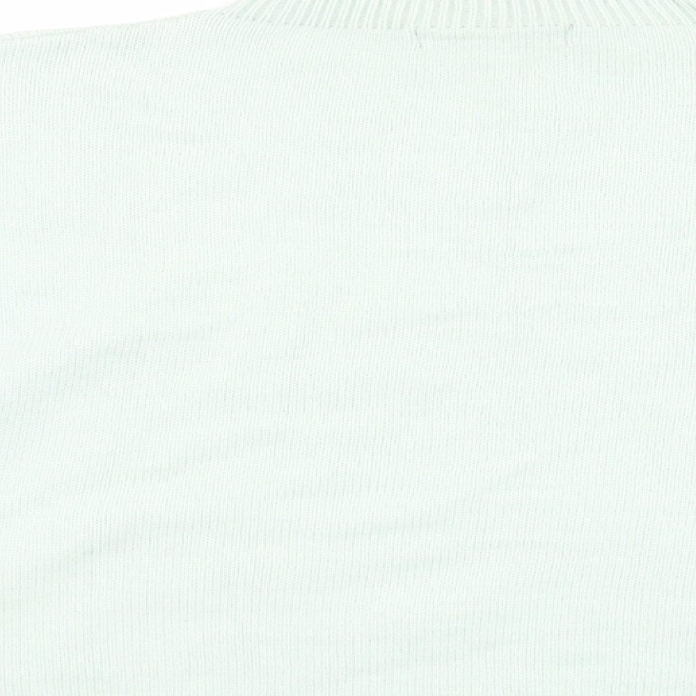 Womens UK Size 10 Missguided Green Pullover Jumper