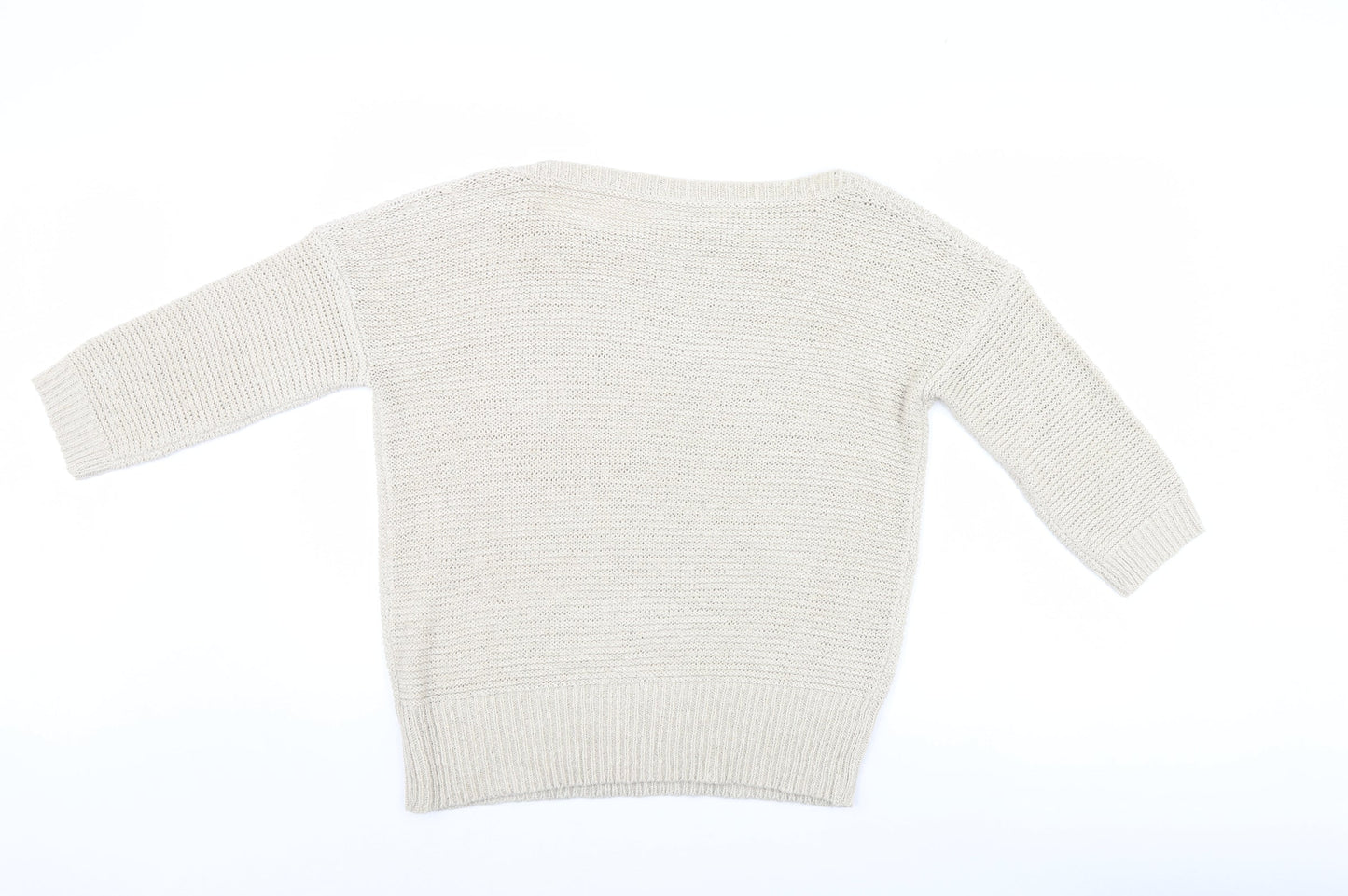 Womens UK Size M Wallis Beige Pullover Jumper
