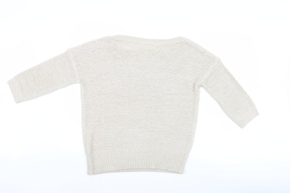 Womens UK Size M Wallis Beige Pullover Jumper