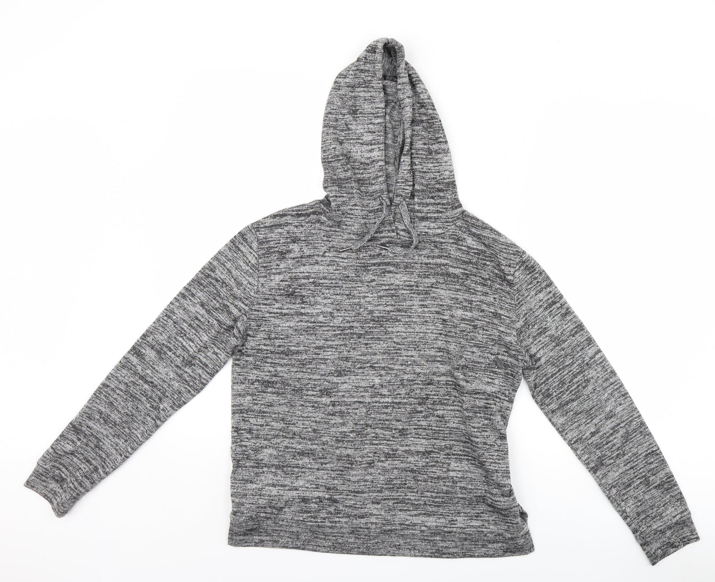 Avenue Womens Grey   Pullover Hoodie Size S