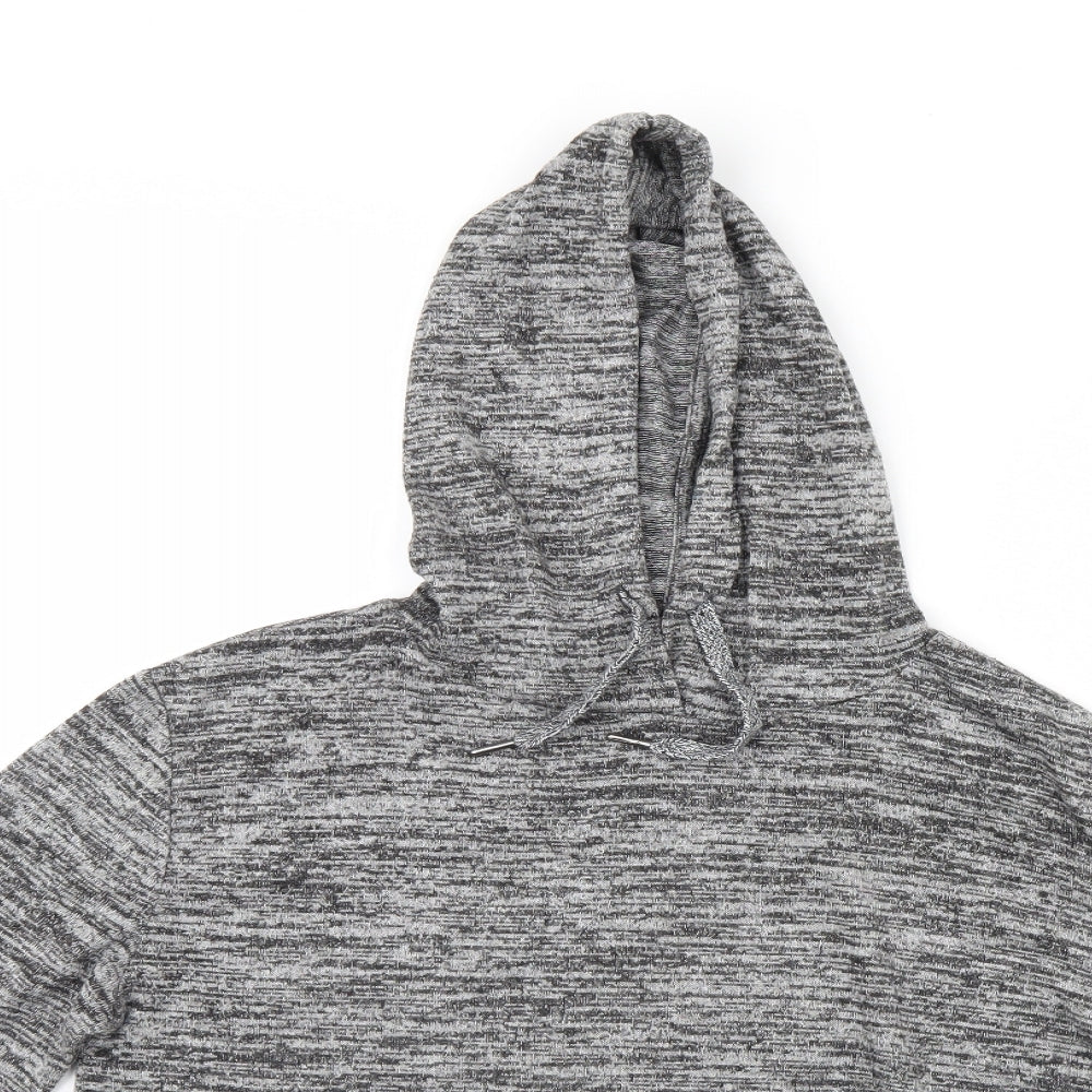Avenue Womens Grey   Pullover Hoodie Size S