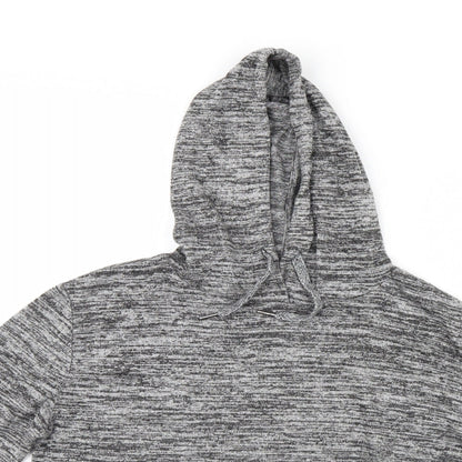Avenue Womens Grey   Pullover Hoodie Size S