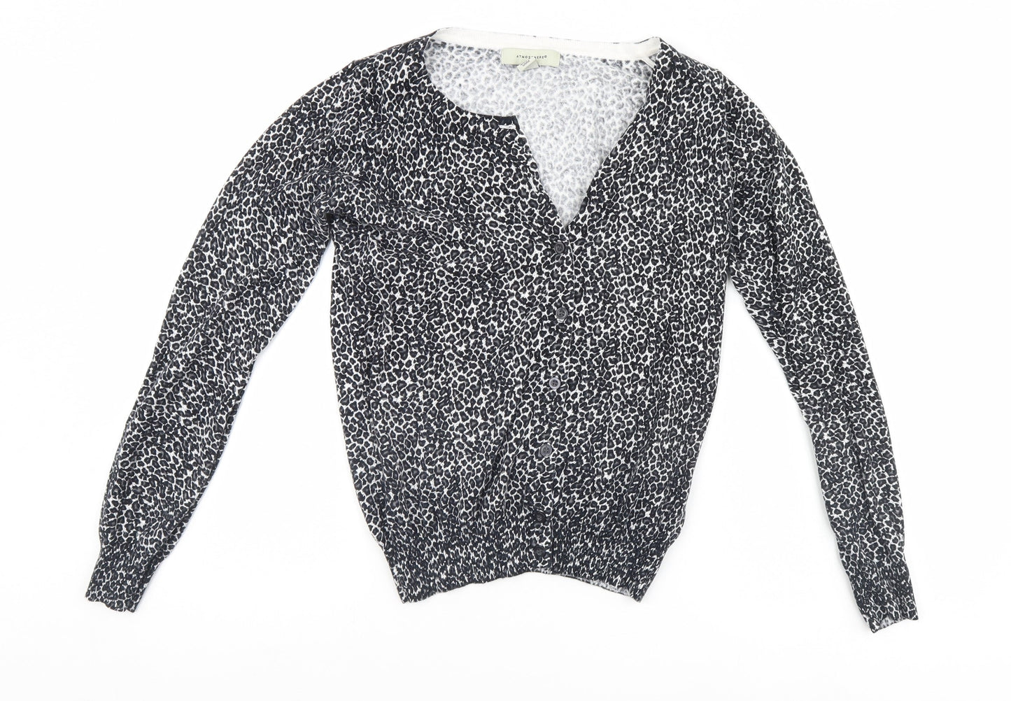Womens UK Size 8 Atmosphere Grey Cardigan Jumper