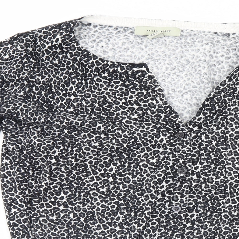 Womens UK Size 8 Atmosphere Grey Cardigan Jumper