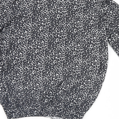 Womens UK Size 8 Atmosphere Grey Cardigan Jumper