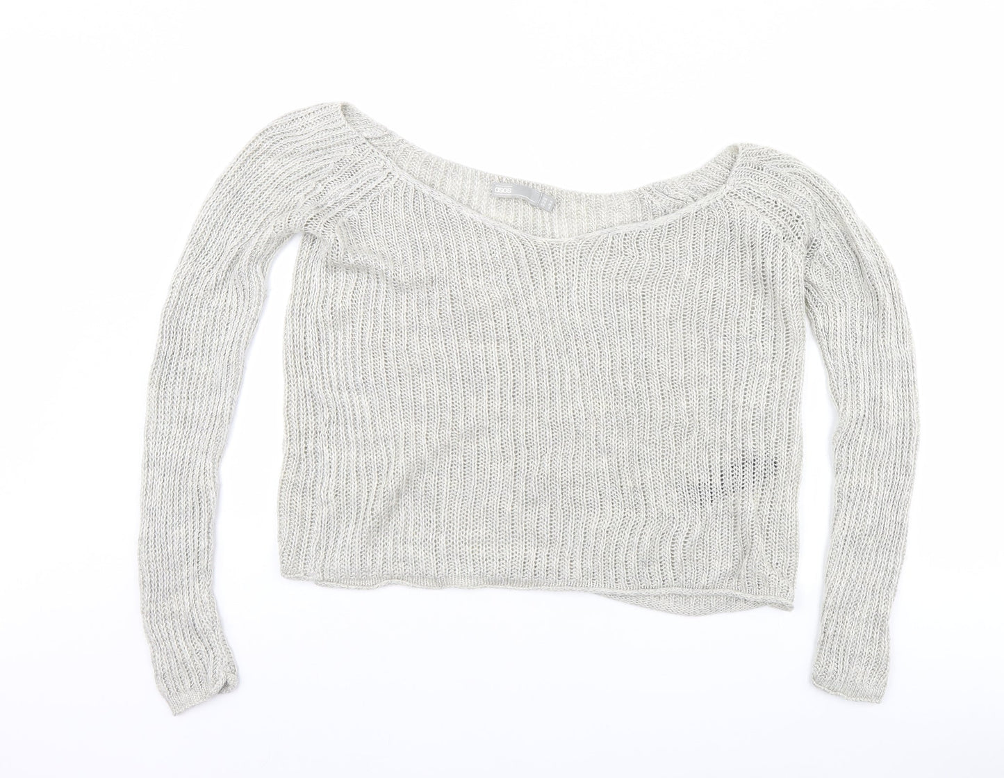 Womens UK Size 10 ASOS Beige Pullover Jumper