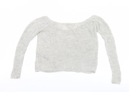 Womens UK Size 10 ASOS Beige Pullover Jumper