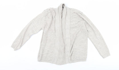 Emma Morgan Womens Beige   Cardigan Jumper Size 8