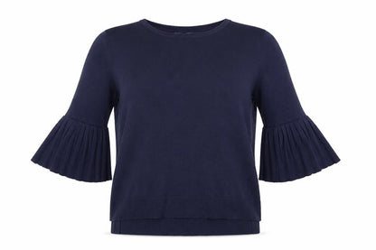 Bassini Womens Blue   Pullover Jumper Size M